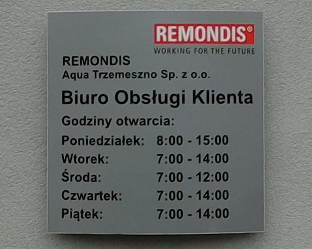 Remondis Trzemeszno godziny otwarcia